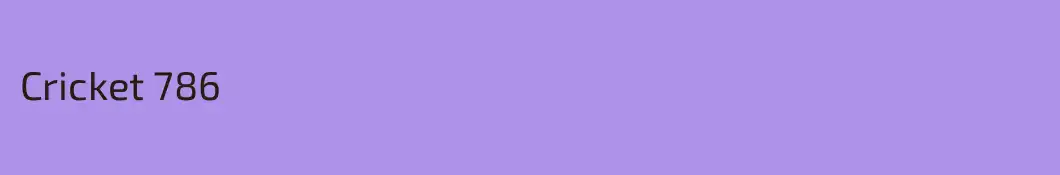 Cricket 786
